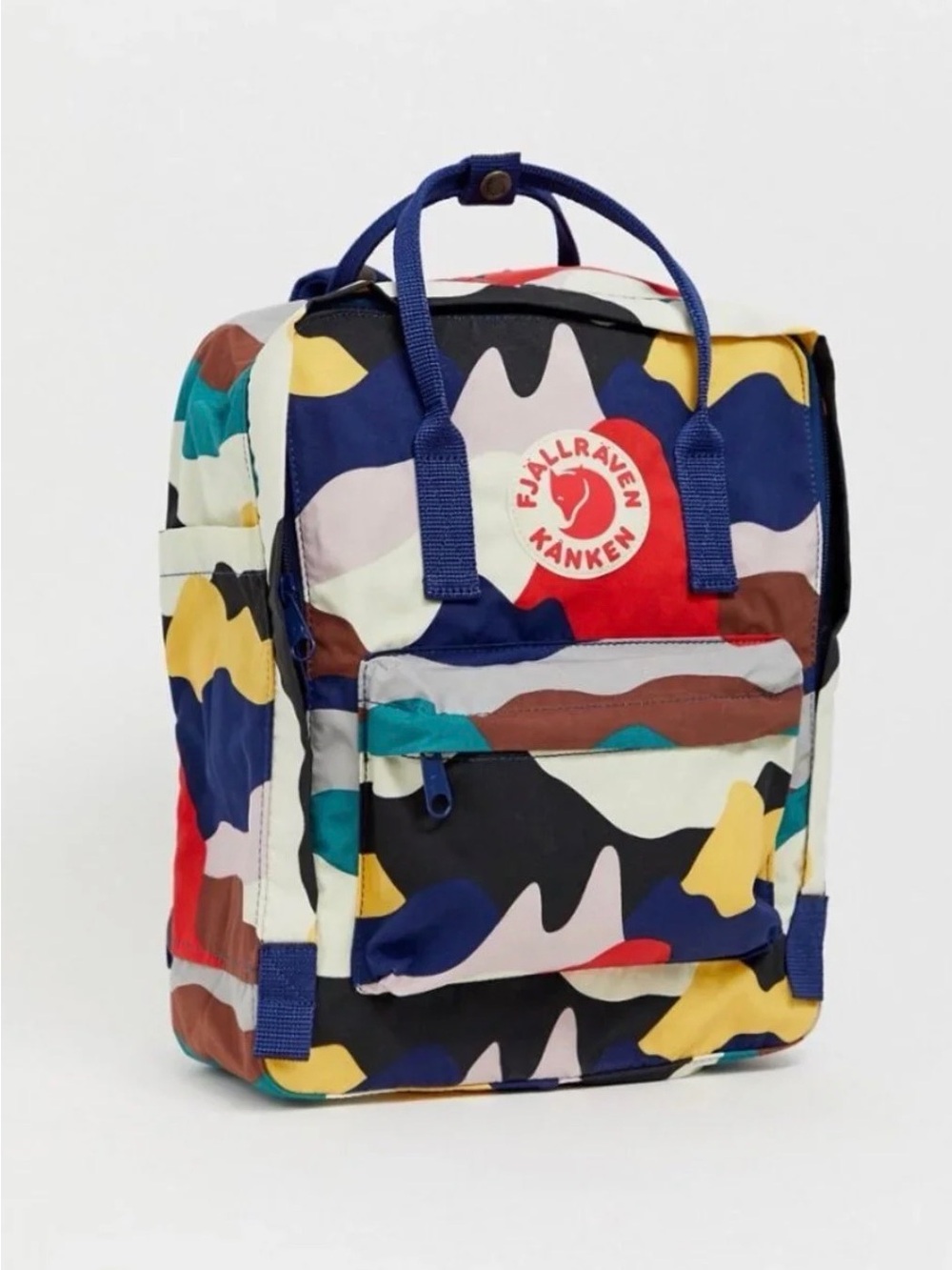 Fjällräven Kanken x Erik Olovsson LIMITED Ed. Multi-Color Spring Landscape EUC